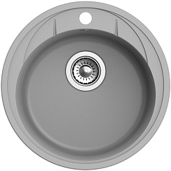 Ewigstein Мойка кухонная Elegant R45 серый металлик – фотография-3